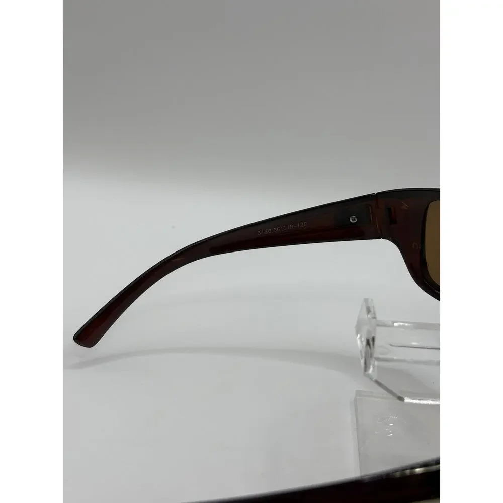 Ray-Ban Wrap Sunglasses Brown Tortoise 66-18-120 Italy